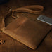 Handmade Leather Men's Crossbody Bag, Retro Genuine Leather Shoulder Bag for Men, Christmas gift RockCow Leather Studio