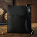 Handmade Leather Men's Crossbody Bag, Retro Genuine Leather Shoulder Bag for Men, Christmas gift RockCow Leather Studio