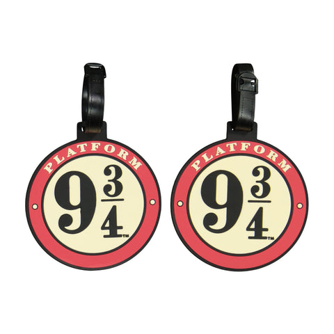 Hogwarts Express Platform 9 ¾ Luggage Tags Set Ful Luggage