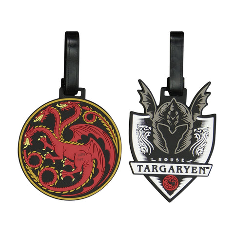 House of the Dragon Luggage Tags Set Ful Luggage