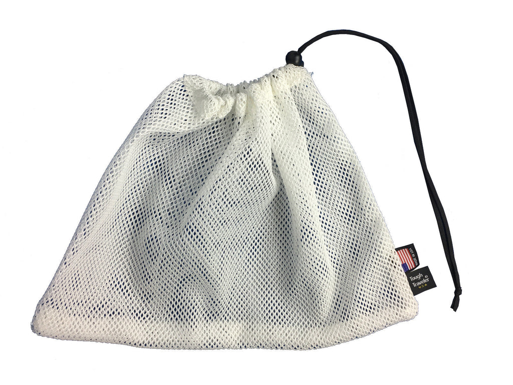 MESH DRAWSTRING BAG Tough Traveler - Made in USA since 1970