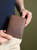 Buffalo Leather Men's Wallet - Vertical Classy Leather Bags