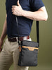 Mark Canvas Side Messenger Bag Classy Leather Bags