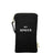 My Specs Glasses Case with Outside Pocket, Black Bag-all
