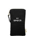 My Specs Glasses Case with Outside Pocket, Black Bag-all