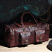 Vintage Dark Brown Traveller Duffle Bag Classy Leather Bags