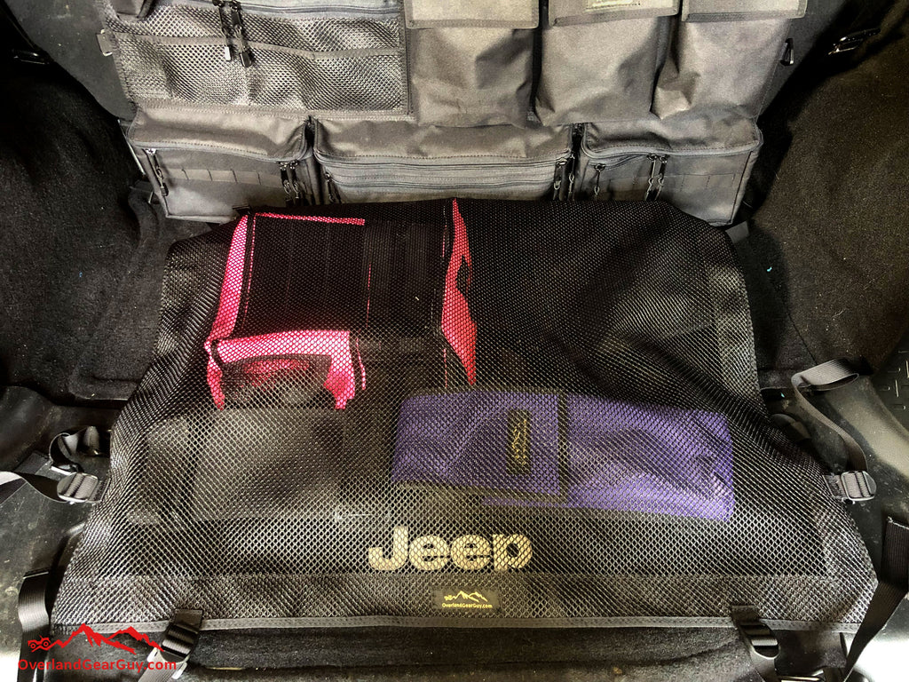 Jeep Rear Cargo Net Overland Gear Guy