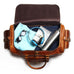 Berlin Leather Weekender Duffle Bag Classy Leather Bags