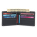 Black Textured Leather Mens Wallet Classy Leather Bags
