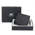 Black Textured Leather Mens Wallet Classy Leather Bags