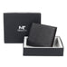 Black Minimal Contrast Wallet Classy Leather Bags