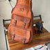 Personalized Leather Guitar Case Classy Leather Bags