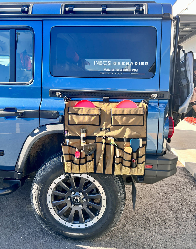 INEOS Grenadier Overlander Utensil Organizer Overland Gear Guy