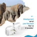 UK, Ireland Travel Plug Adapter - 4 in 1 - Ultra Compact - Light Weight (PT-7) Ceptics