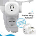 South Africa Travel Adapter Set - 4 in 1 - Ultra Compact - Light Weight (PT-7-10L-4PK) Ceptics