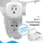 South Africa Travel Plug Adapter - 4 in 1 - Ultra Compact - Light Weight (PT-10L) Ceptics