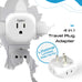 India, Pakistan Travel Plug Adapter - 4 in 1 - Ultra Compact - Light Weight (PT-10) Ceptics