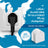 South Africa to USA/Australia - Type A, I - Travel Plug Adapter - Non-Grounded (SA-US-AU) Ceptics