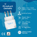 Switzerland Travel Adapter - Type J - 3 Pack (GP-11A) Ceptics