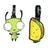 Invader Zim GIR & Taco Luggage Tag 2-Piece Set Ful Luggage