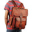 The Hughes Rustic Backpack Classy Leather Bags