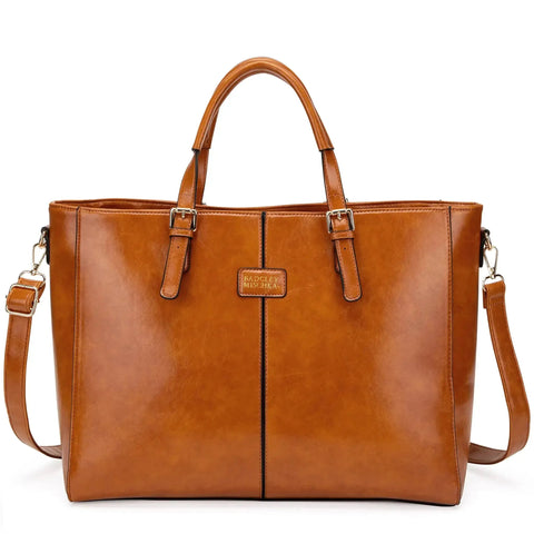 Julia Rustic Vegan Leather Weekender Duffel Bag Travellty