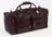 Claire Chase Executive Leather Sports Duffel Bag