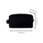 Toiletry Bag - Organizing Pouch, Large, Black Bag-all