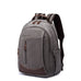 Canvas Laptop Backpack Canvas Travel Backpack Unisex Backpack For Work RockCow Leather Studio