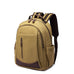 Canvas Laptop Backpack Canvas Travel Backpack Unisex Backpack For Work RockCow Leather Studio