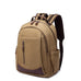 Canvas Laptop Backpack Canvas Travel Backpack Unisex Backpack For Work RockCow Leather Studio