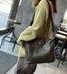 Large Women Leather Tote Bag, Full Grain Leather Shoulder Bag, Womens Leather Tote Bags for Work RockCow Leather Studio