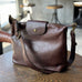 Large Women Leather Tote Bag, Full Grain Leather Shoulder Bag, Womens Leather Tote Bags for Work RockCow Leather Studio