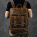 Large Capacity Travel Backpack Crazy Horse Leather Men Backpack Laptop Backpack RockCow Leather Studio