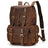 Leather Backpack For Men Retro Leather Travel Backpack Handmade Leather School Bag Large Laptop Bag RockCow Leather Studio