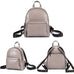 Leather Backpack Women Top Grain Leather Backpack Purse Top Natural Cowhide Leather City Backpack Leather Travel Rucksack SX3096 RockCow Leather Studio