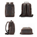 Leather Backpack for Men Full Grain Leather Travel Backpack Handmade Leather 15.6 inches Laptop Backpack Gift For Him RockCow Leather Studio