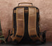 Leather Backpack for Men Full Grain Leather Travel Backpack Handmade Leather 15.6 inches Laptop Backpack Gift For Him RockCow Leather Studio