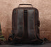Leather Backpack for Men Full Grain Leather Travel Backpack Handmade Leather 15.6 inches Laptop Backpack Gift For Him RockCow Leather Studio