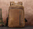 Leather Backpack for Men Full Grain Leather Travel Backpack Handmade Leather 15.6 inches Laptop Backpack Gift For Him RockCow Leather Studio