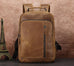 Leather Backpack for Men Full Grain Leather Travel Backpack Handmade Leather 15.6 inches Laptop Backpack Gift For Him RockCow Leather Studio