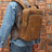 Leather Backpack for Men Full Grain Leather Travel Backpack Handmade Leather 15.6 inches Laptop Backpack Gift For Him RockCow Leather Studio