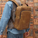 Leather Backpack for Men Full Grain Leather Travel Backpack Handmade Leather 15.6 inches Laptop Backpack Gift For Him RockCow Leather Studio