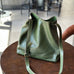 Leather Designer Bucket Bag With Adjustable Strap, Women Full Grain Leather Shoulder Bag For Everyday Use, Soft Leather Crossbody Bag RockCow Leather Studio