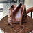 Leather Designer Bucket Bag With Adjustable Strap, Women Full Grain Leather Shoulder Bag For Everyday Use, Soft Leather Crossbody Bag RockCow Leather Studio