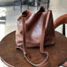 Leather Designer Bucket Bag With Adjustable Strap, Women Full Grain Leather Shoulder Bag For Everyday Use, Soft Leather Crossbody Bag RockCow Leather Studio