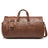 Leather Garment Duffel Bag with Shoe Pouch Waterproof Leather Weekender Bag Hanging Clothes Bag Large Overnight Bag RockCow Leather Studio