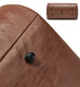 Leather Garment Duffel Bag with Shoe Pouch Waterproof Leather Weekender Bag Hanging Clothes Bag Large Overnight Bag RockCow Leather Studio