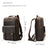 Leather Laptop Backpack for Men Vintage Full Grain Leather Backpack for Travel, Work & School RockCow Leather Studio