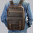 Leather Laptop Backpack for Men Vintage Full Grain Leather Backpack for Travel, Work & School RockCow Leather Studio
